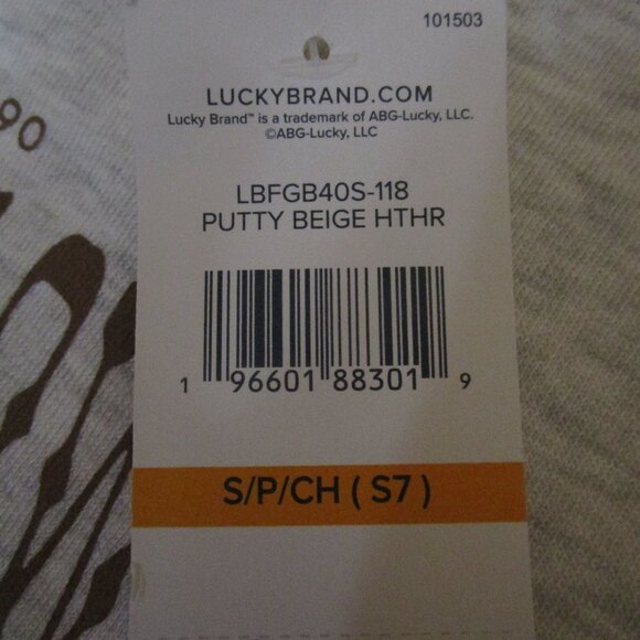 NWT Adorable Cozy Lucky Brand Girls Desert Flower Sweatshirt size 7 grey/beige - Picture 5 of 17